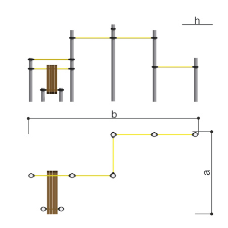 Оборудование спортивное Романа 501.48.01
