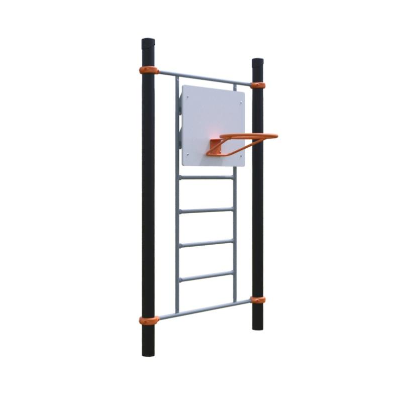 Гимнастический снаряд "Шведская стенка", оснащенный баскетбольным кольцом 501.114.00 в Ростове-на-Дону ВИНКО