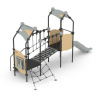 Игровой комплекс 057.115.00 (бежевый/серый) (бетонирование)