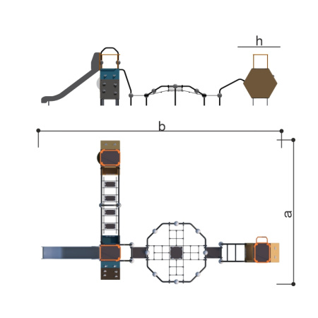 Игровой комплекс 115.82.00 в Ростове-на-Дону ВИНКО