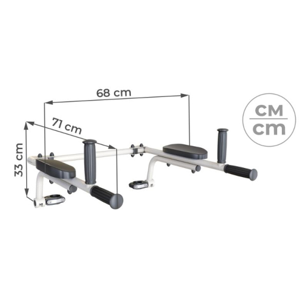 Dop3 Брусья откидные 410 мм ROMANA