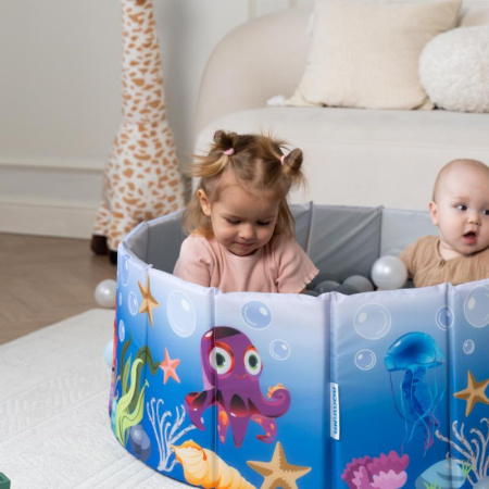 Игрушка Детский сухой бассейн TM Romana Мир приключений Аквариум складной