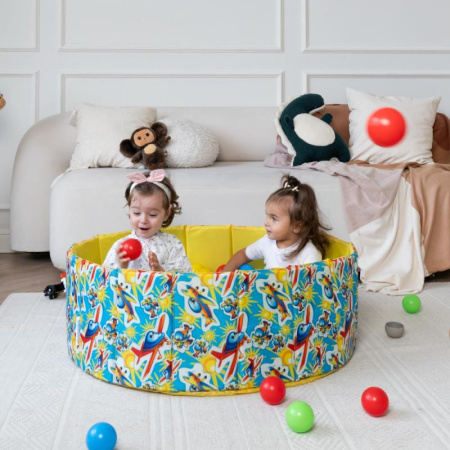 Игрушка Детский сухой бассейн TM Romana Самолетики складной