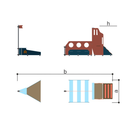 Игровой комплекс Romana 057.75.00 в Ростове-на-Дону ВИНКО