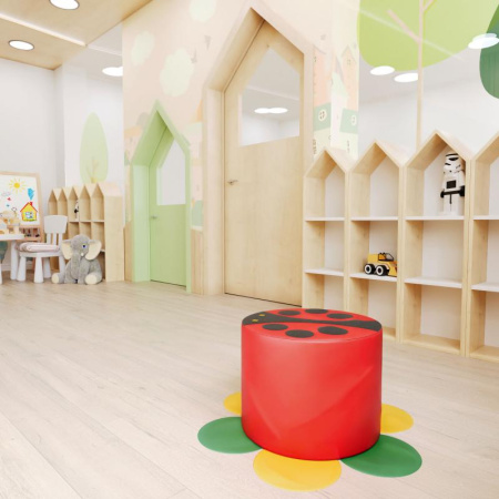 Пуфик детский Romana "Божья коровка"