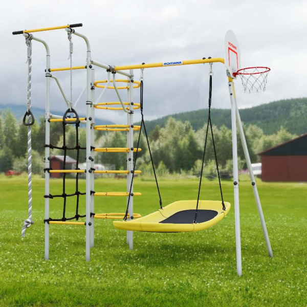 Детский спортивный комплекс для дачи ROMANA Космос PRO (Комплект №8)
