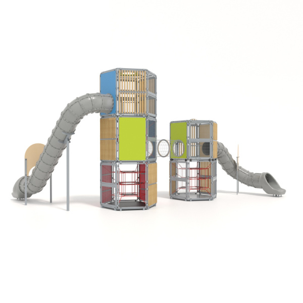 Комплекс игровой детский 127.13.00 (цвет 1) (бетонирование)