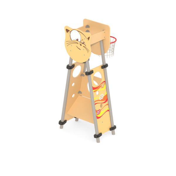 Щит с кольцом для мяча Romana 057.90.00 (бежевый) (бетонирование)