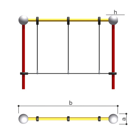 Канат для равновесия Romana 057.76.00 в Ростове-на-Дону ВИНКО