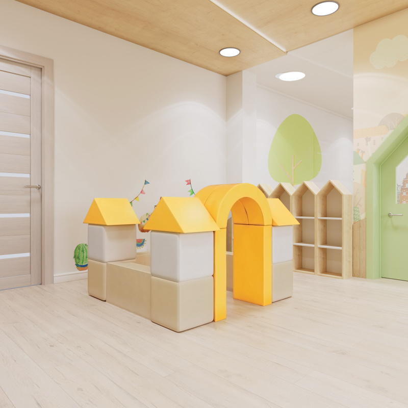 Мягкий игровой комплекс Romana «Замок» в Ростове-на-Дону ВИНКО