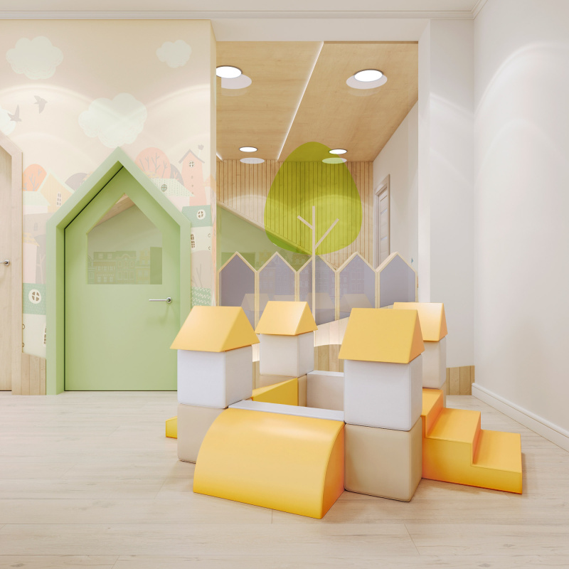 Мягкий игровой комплекс Romana «Форт» (стандартный)