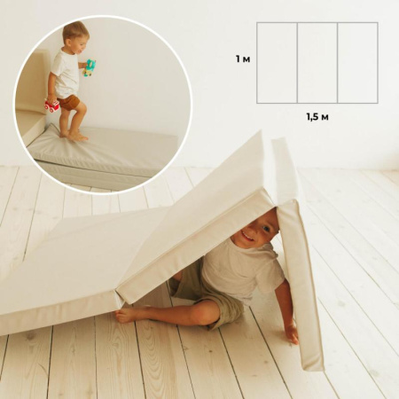 Мат (мягкий щит) Romana 1000*1500*60, в 3 сложения