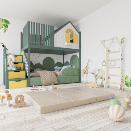 Мат (мягкий щит) Romana 1000*1500*100, в 3 сложения