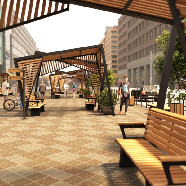 Навес "Парус"