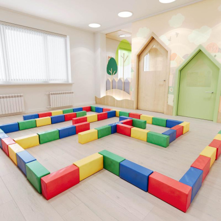 Мягкий спортивный модуль Romana «Лабиринт» (миди)