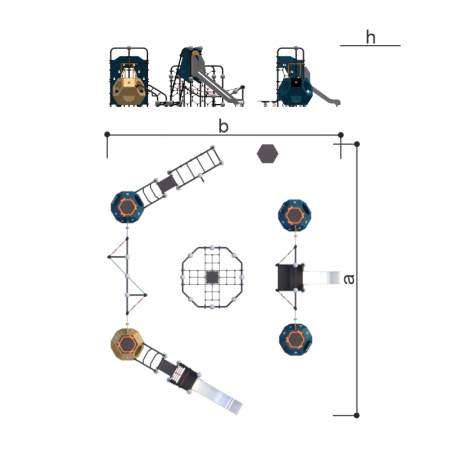 Игровой комплекс 115.98.00 в Ростове-на-Дону ВИНКО