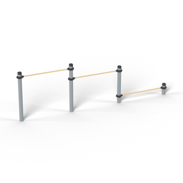 Спортивное оборудование Романа 501.10.01 (бежевый/серый) (бетонирование)