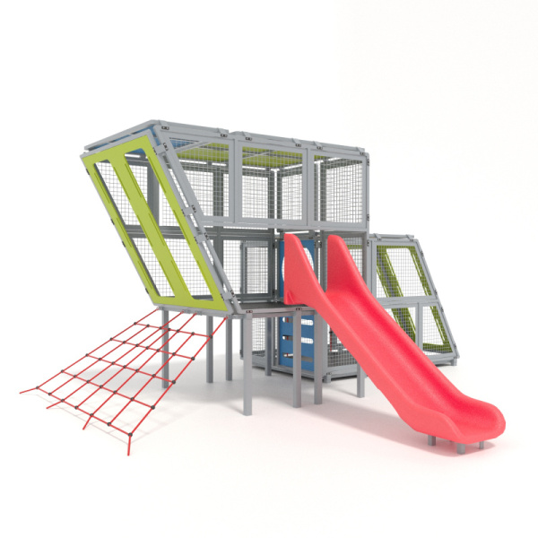 Комплекс игровой детский 127.14.00 (цвет 1) (бетонирование)