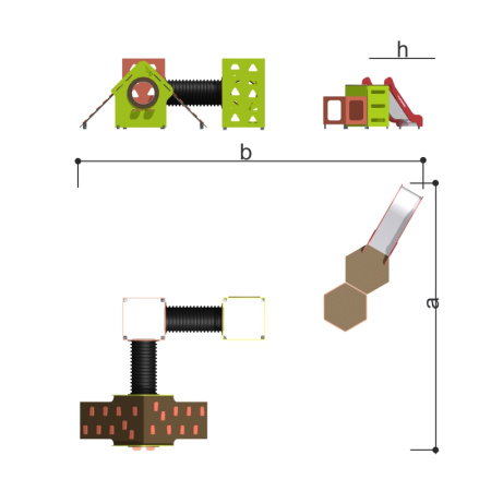 Игровой модуль Романа 115.48.00 в Ростове-на-Дону ВИНКО