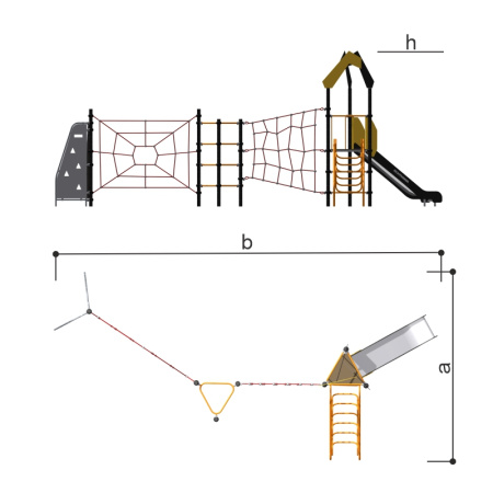 Игровой комплекс Романа 401.31.00 в Ростове-на-Дону ВИНКО