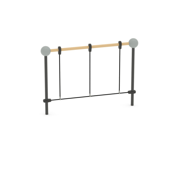 Канат для равновесия Romana 057.76.00 (бежевый/черный) (бетонирование)