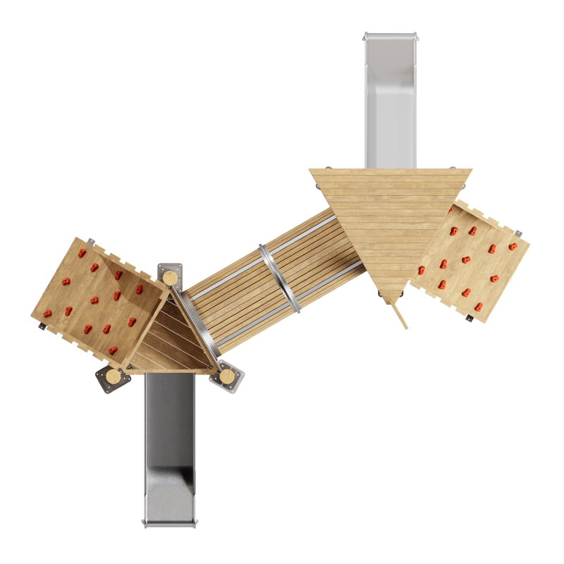 Детский комплекс с двумя горками ELMAF 315175 в Ростове-на-Дону ВИНКО